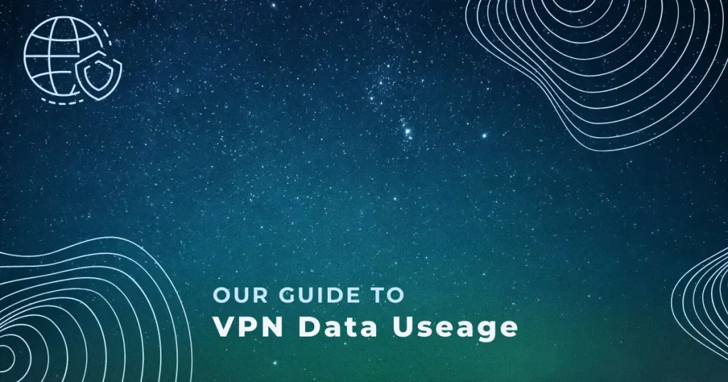 VPN은 데이터를 사용합니다