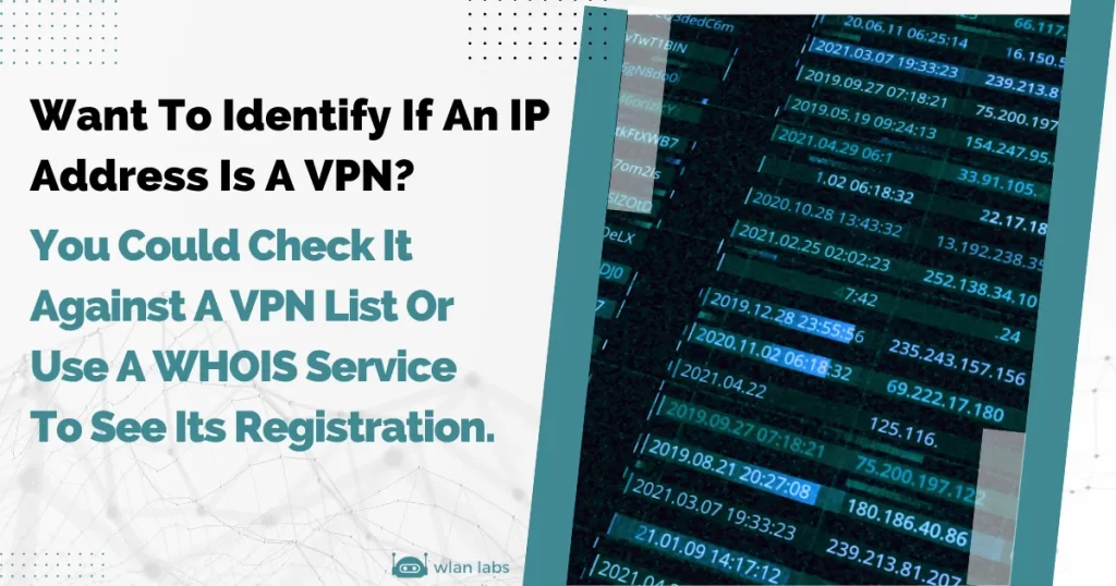 how to tell if an ip address is a vpn